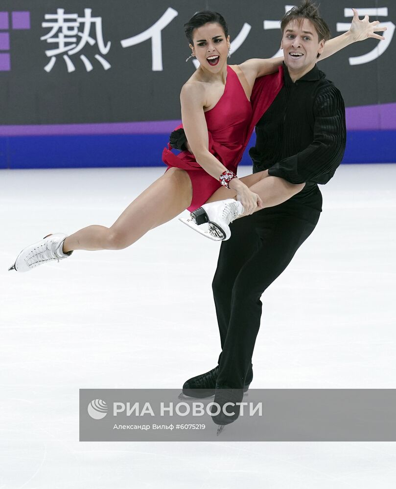 Фигурное катание. V этап Гран-при. Танцы. Ритмический танец