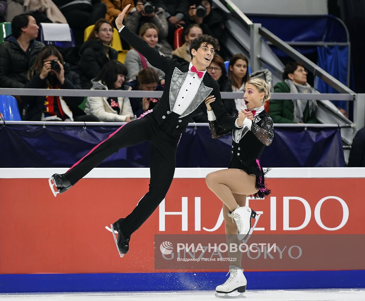 Фигурное катание. V этап Гран-при. Танцы. Ритмический танец