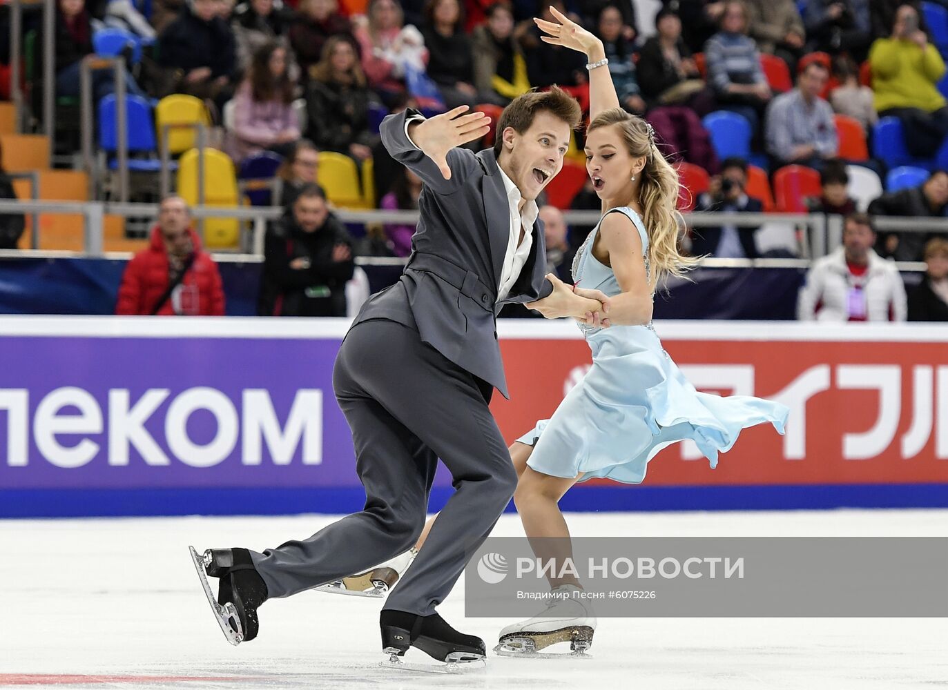 Фигурное катание. V этап Гран-при. Танцы. Ритмический танец