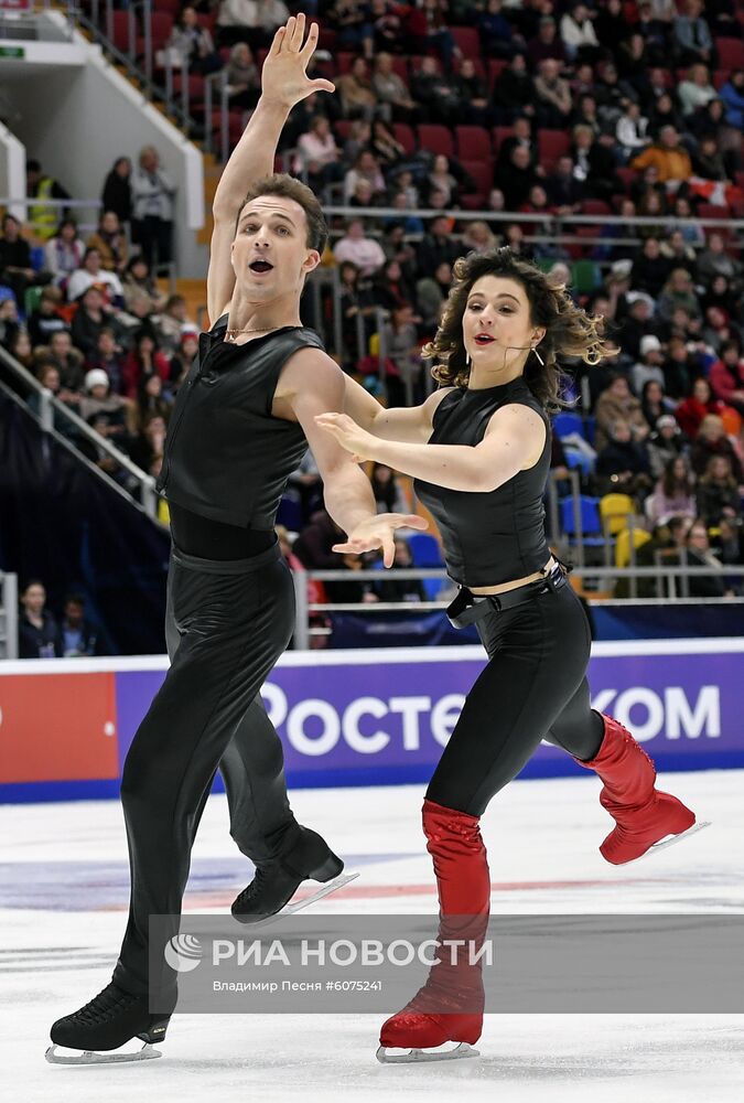 Фигурное катание. V этап Гран-при. Танцы. Ритмический танец