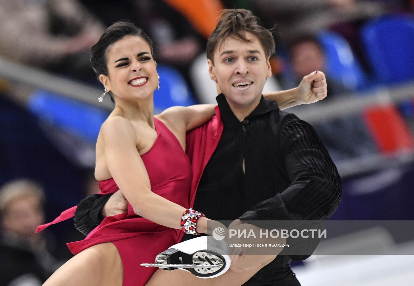 Фигурное катание. V этап Гран-при. Танцы. Ритмический танец