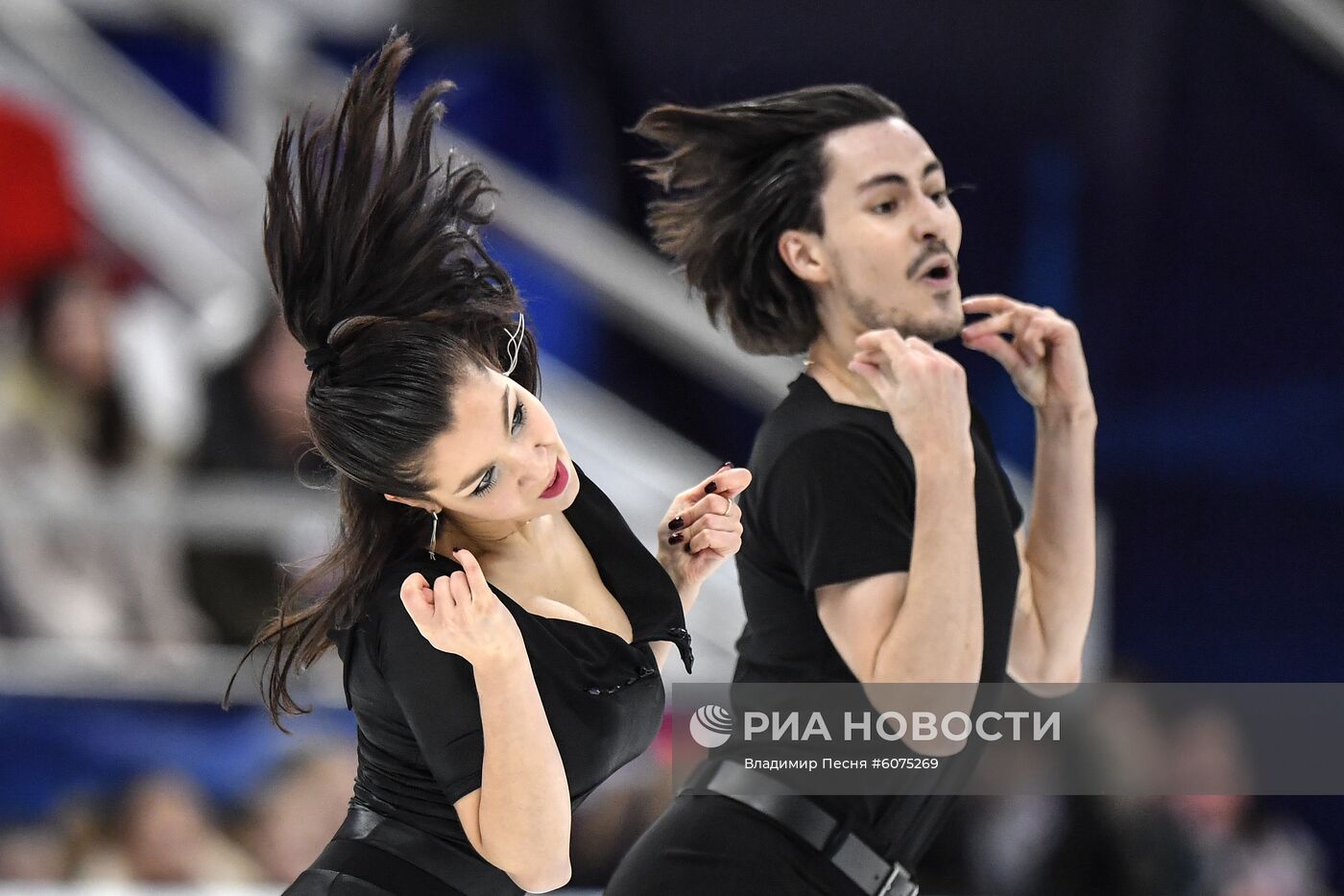 Фигурное катание. V этап Гран-при. Танцы. Ритмический танец