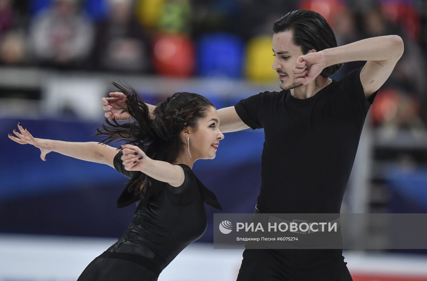 Фигурное катание. V этап Гран-при. Танцы. Ритмический танец