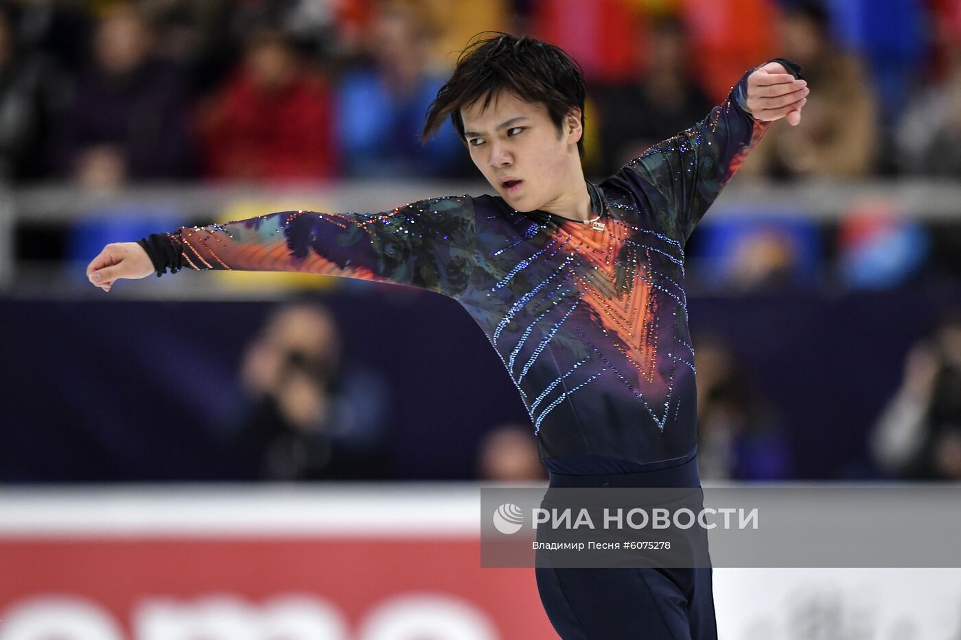 Фигурное катание. V этап Гран-при. Мужчины. Короткая программа