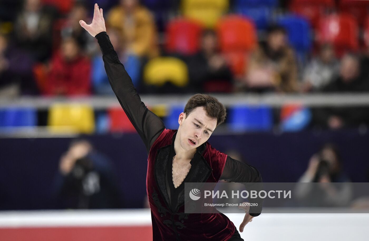 Фигурное катание. V этап Гран-при. Мужчины. Короткая программа