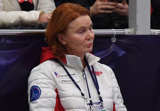 Фигурное катание. V этап Гран-при. Женщины. Короткая программа