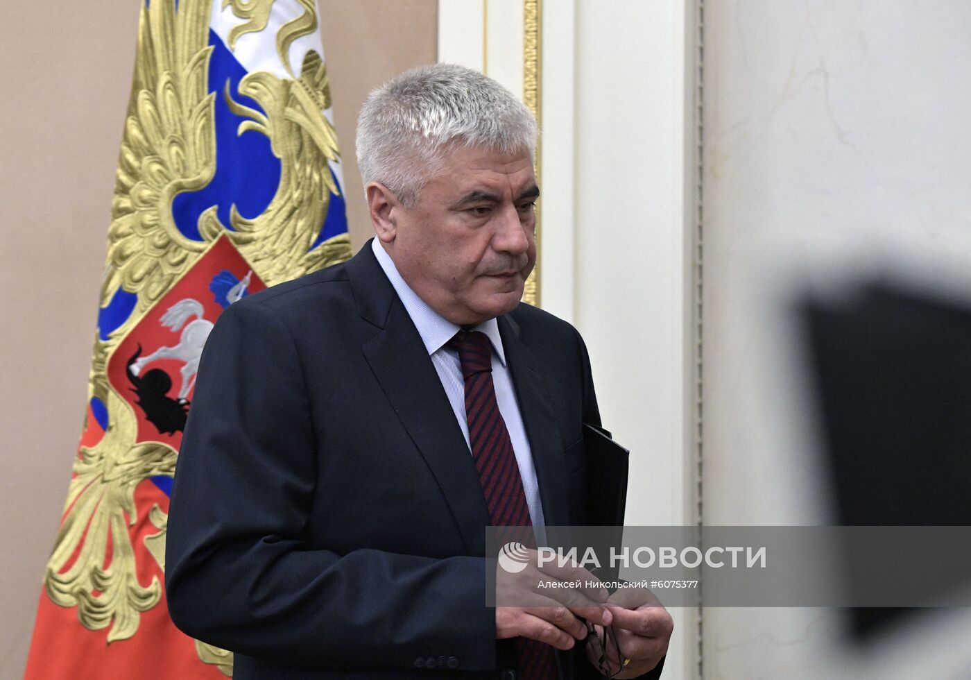 Президент РФ В. Путин провел заседание Совбеза РФ