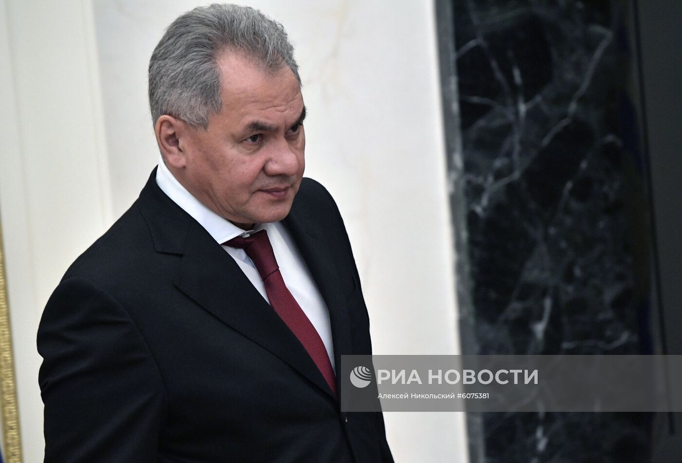 Президент РФ В. Путин провел заседание Совбеза РФ