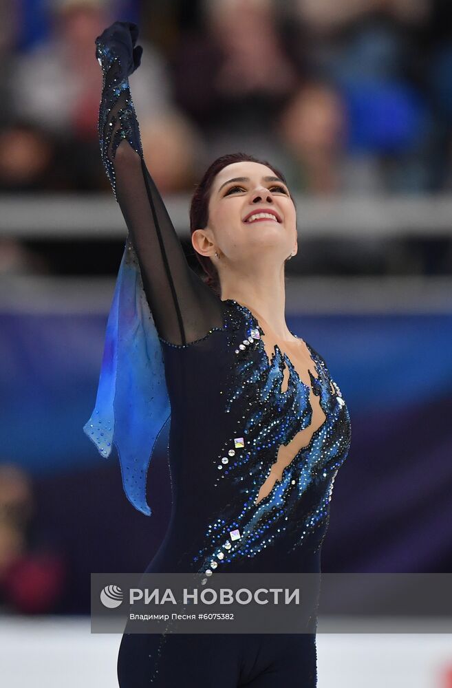 Фигурное катание. V этап Гран-при. Женщины. Короткая программа