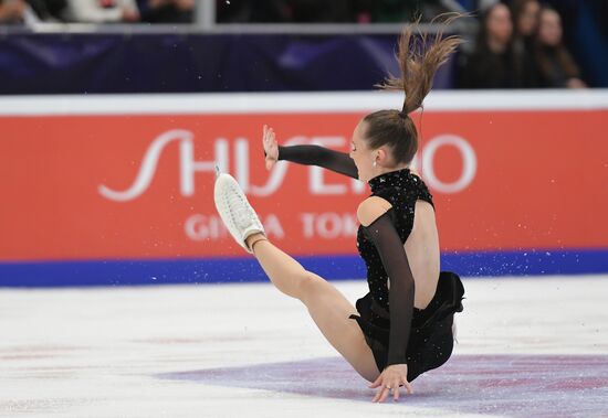 Фигурное катание. V этап Гран-при. Женщины. Короткая программа