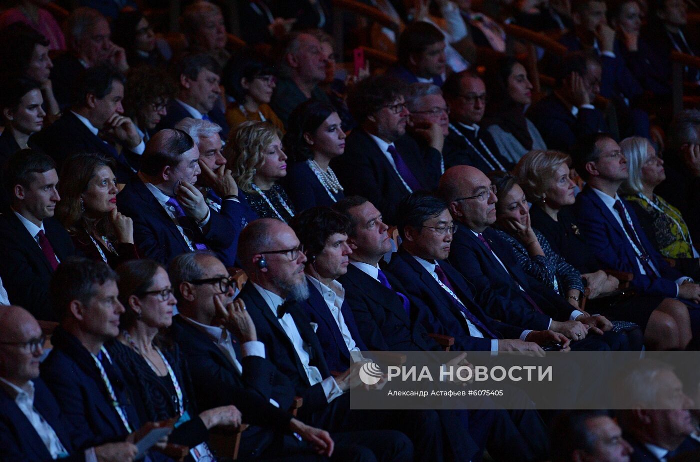 Рабочая поездка премьер-министра РФ Д. Медведева в Санкт-Петербург