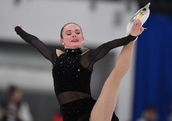 Фигурное катание. V этап Гран-при. Женщины. Короткая программа