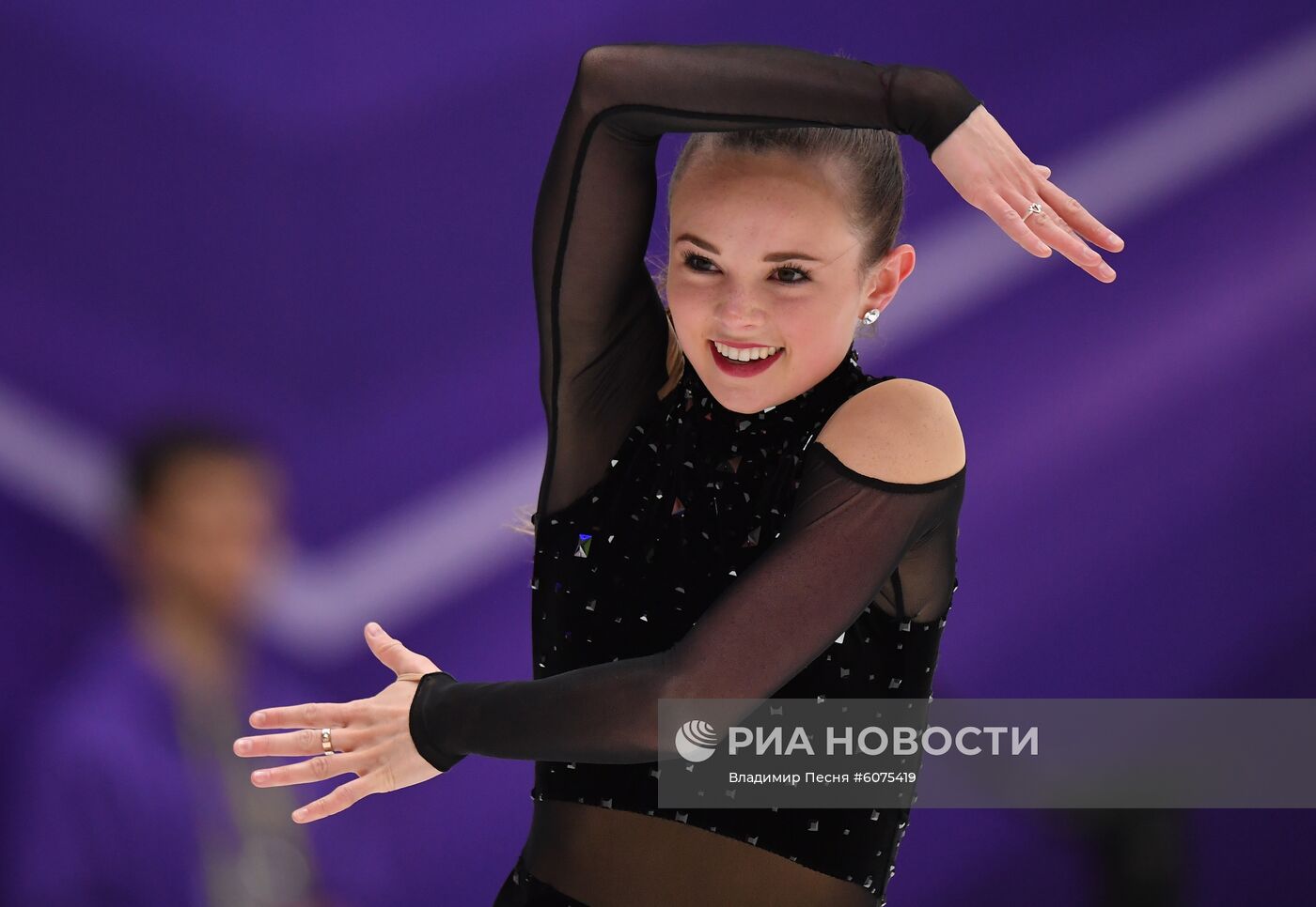 Фигурное катание. V этап Гран-при. Женщины. Короткая программа