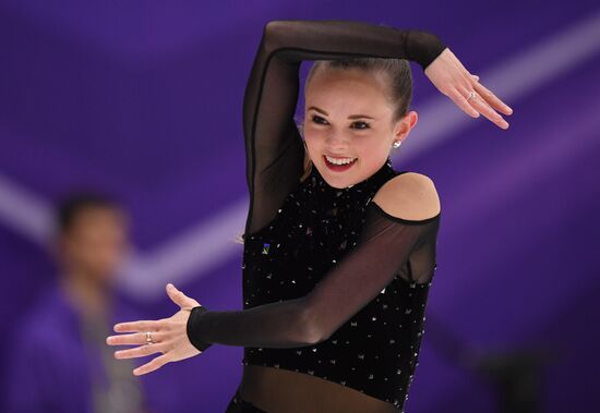 Фигурное катание. V этап Гран-при. Женщины. Короткая программа