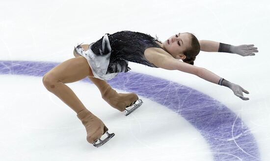 Фигурное катание. V этап Гран-при. Женщины. Короткая программа