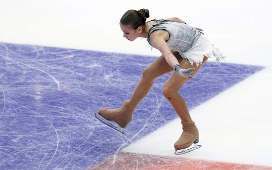 Фигурное катание. V этап Гран-при. Женщины. Короткая программа