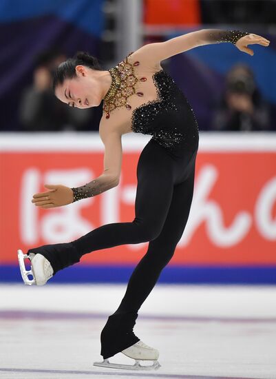 Фигурное катание. V этап Гран-при. Женщины. Короткая программа