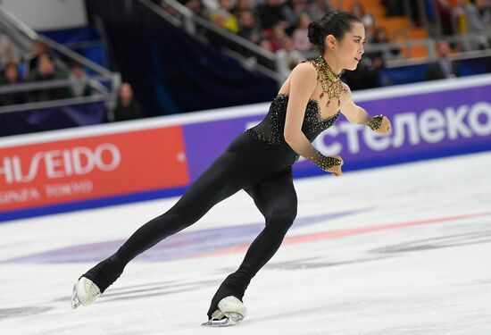 Фигурное катание. V этап Гран-при. Женщины. Короткая программа