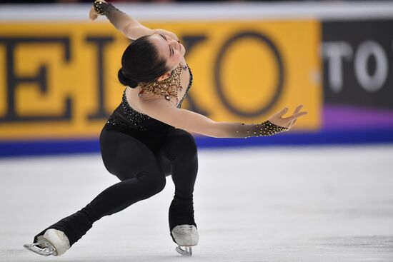 Фигурное катание. V этап Гран-при. Женщины. Короткая программа