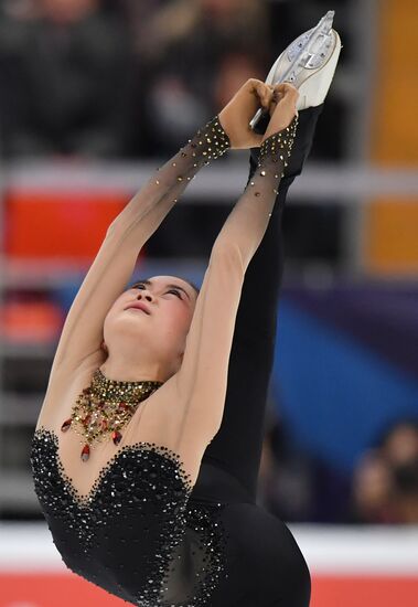 Фигурное катание. V этап Гран-при. Женщины. Короткая программа