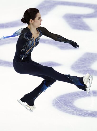 Фигурное катание. V этап Гран-при. Женщины. Короткая программа