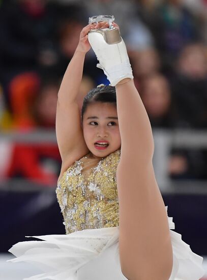 Фигурное катание. V этап Гран-при. Женщины. Короткая программа