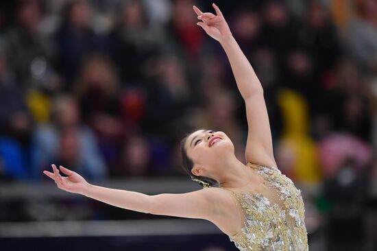 Фигурное катание. V этап Гран-при. Женщины. Короткая программа