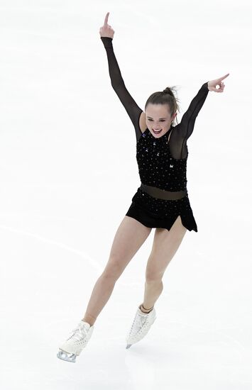 Фигурное катание. V этап Гран-при. Женщины. Короткая программа