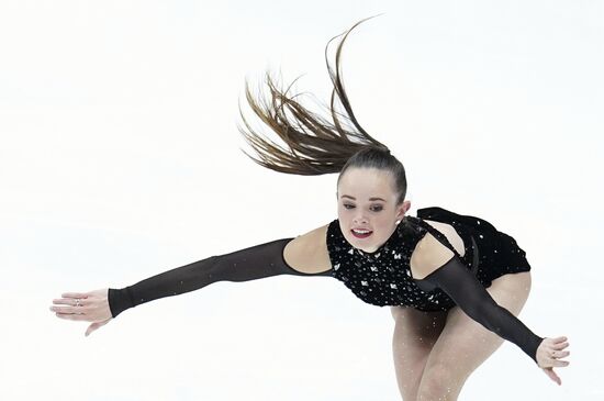 Фигурное катание. V этап Гран-при. Женщины. Короткая программа