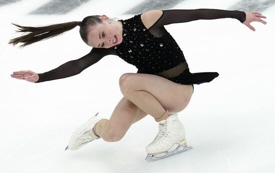 Фигурное катание. V этап Гран-при. Женщины. Короткая программа