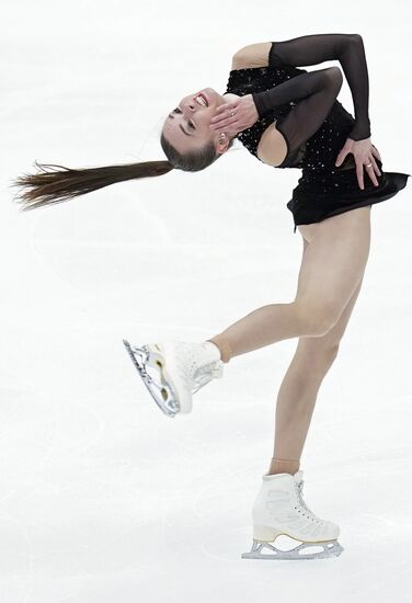 Фигурное катание. V этап Гран-при. Женщины. Короткая программа