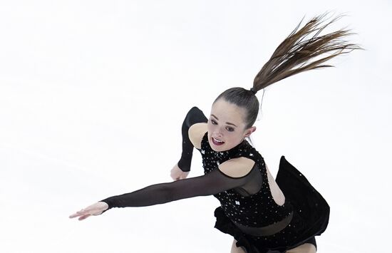 Фигурное катание. V этап Гран-при. Женщины. Короткая программа