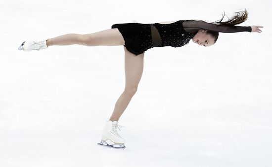 Фигурное катание. V этап Гран-при. Женщины. Короткая программа