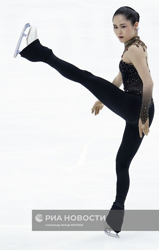 Фигурное катание. V этап Гран-при. Женщины. Короткая программа