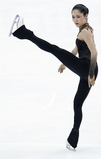 Фигурное катание. V этап Гран-при. Женщины. Короткая программа