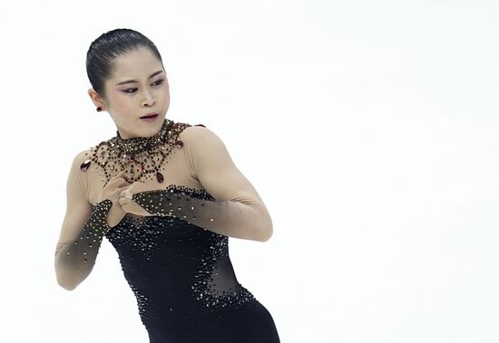 Фигурное катание. V этап Гран-при. Женщины. Короткая программа