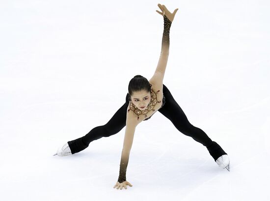 Фигурное катание. V этап Гран-при. Женщины. Короткая программа
