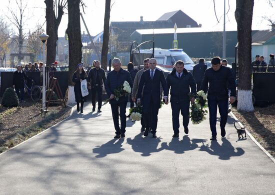 Прощание с аспиранткой СПбГУ А. Ещенко