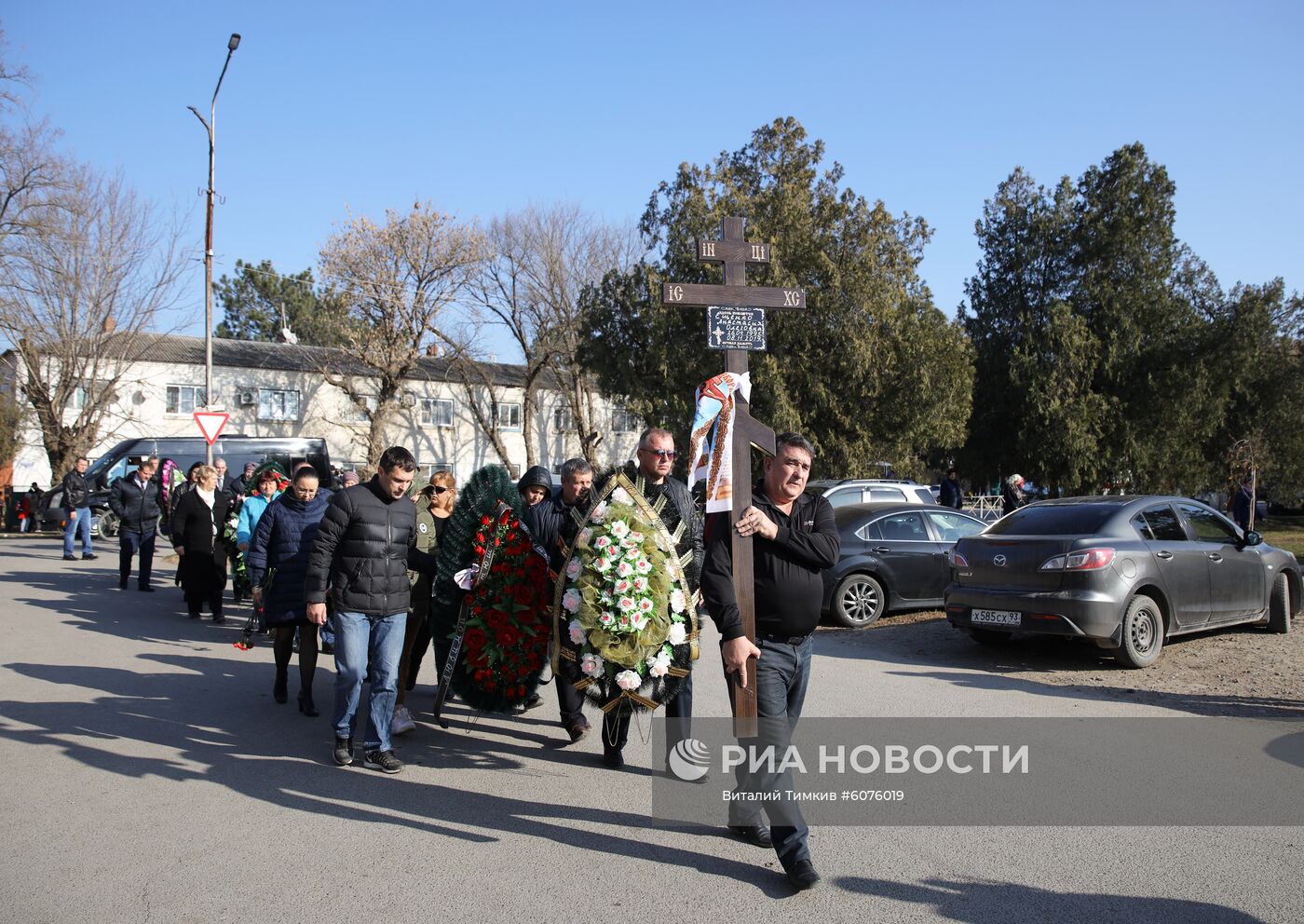Прощание с аспиранткой СПбГУ А. Ещенко