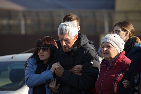 Прощание с аспиранткой СПбГУ А. Ещенко