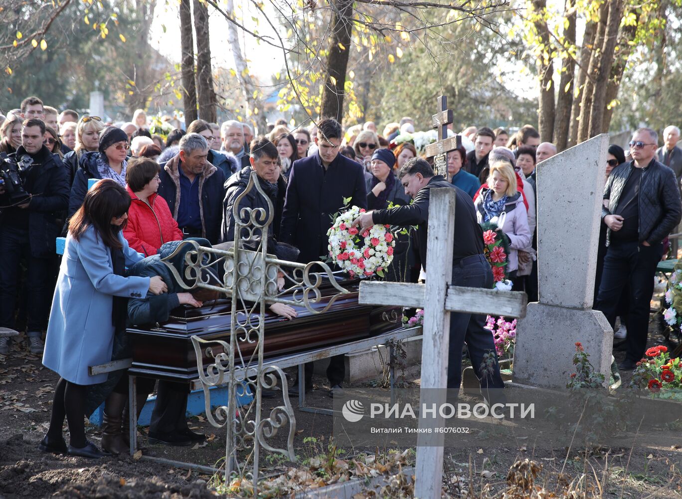 Прощание с аспиранткой СПбГУ А. Ещенко