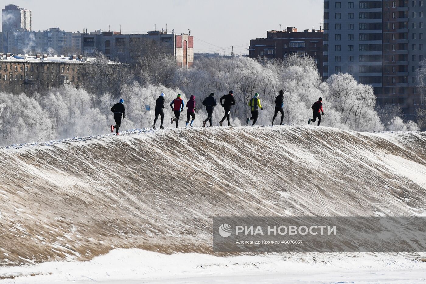 Зима в Новосибирске