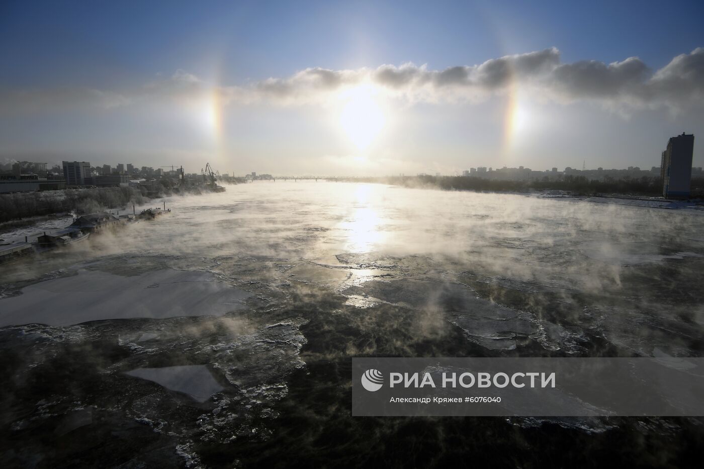 Зима в Новосибирске