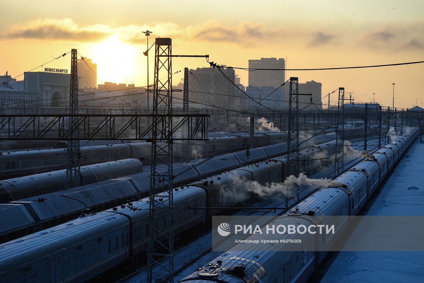 Зима в Новосибирске