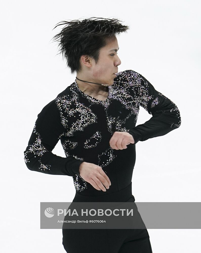 Фигурное катание. V этап Гран-при. Мужчины. Произвольная программа