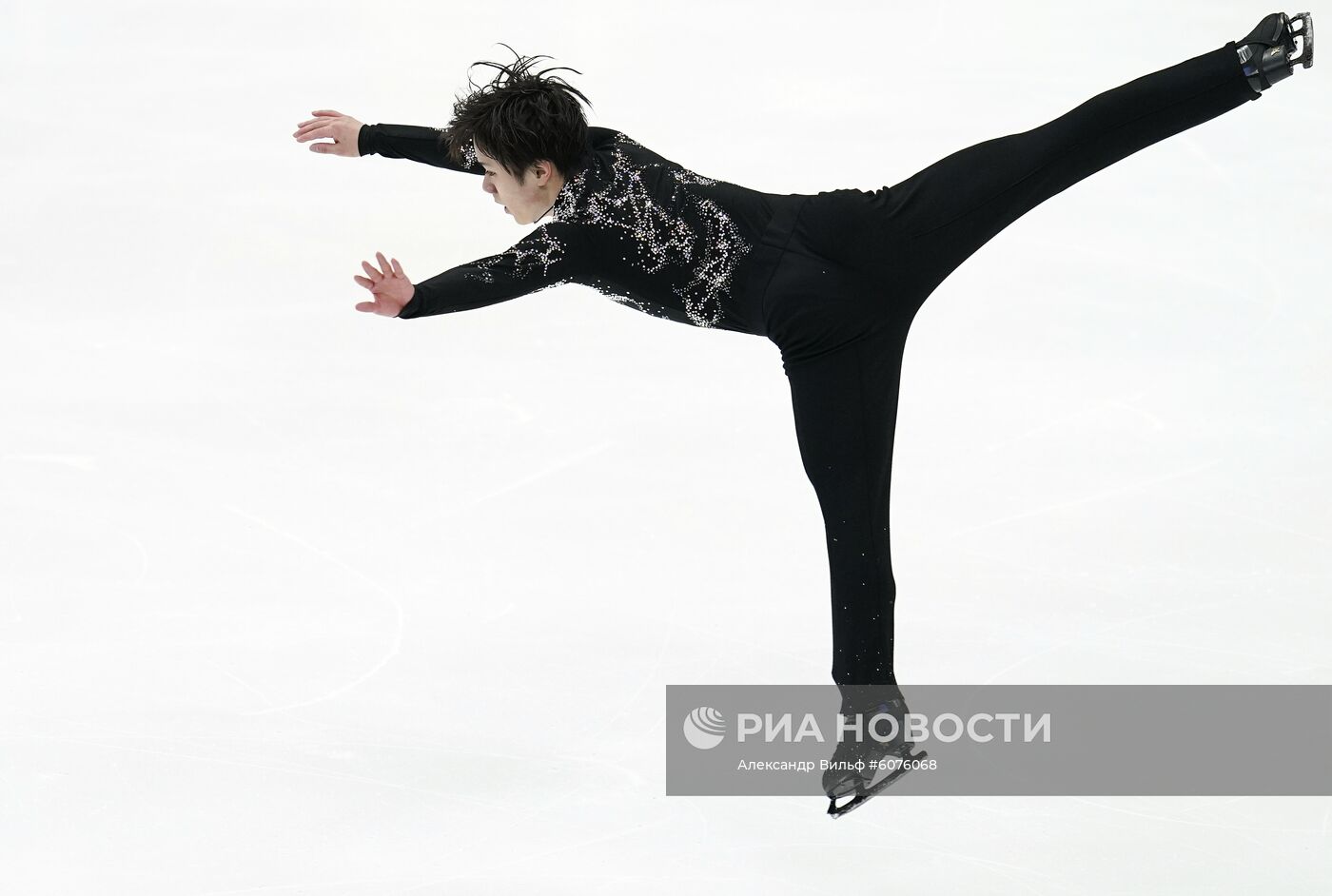 Фигурное катание. V этап Гран-при. Мужчины. Произвольная программа