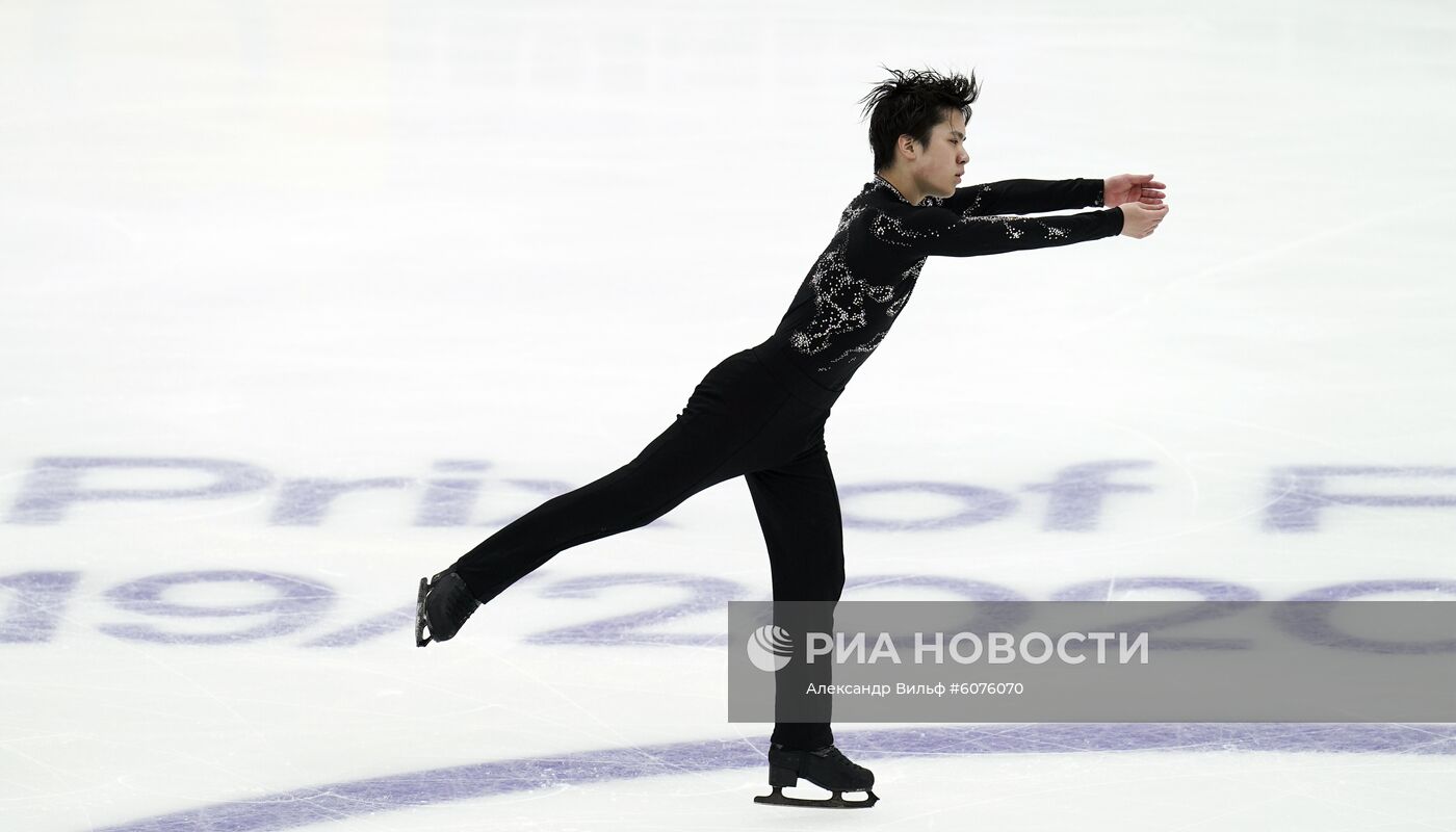 Фигурное катание. V этап Гран-при. Мужчины. Произвольная программа