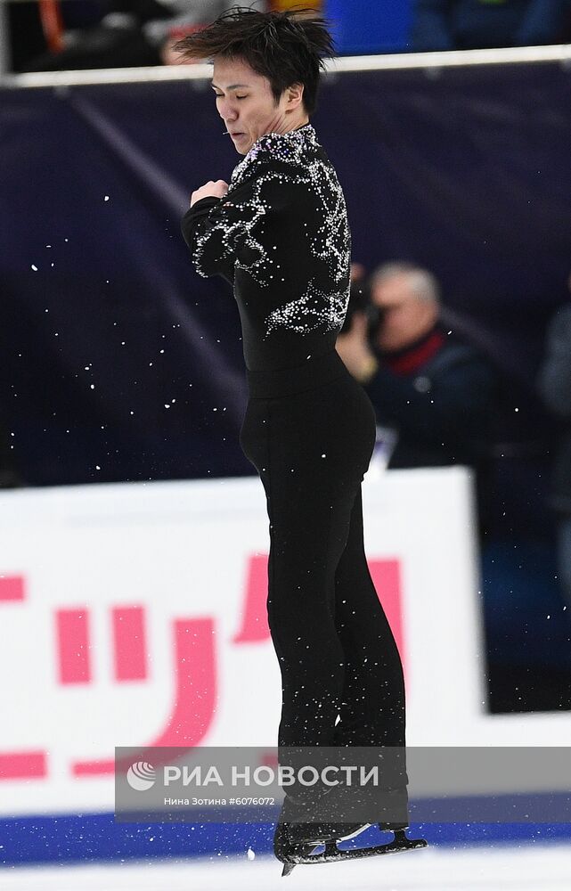 Фигурное катание. V этап Гран-при. Мужчины. Произвольная программа