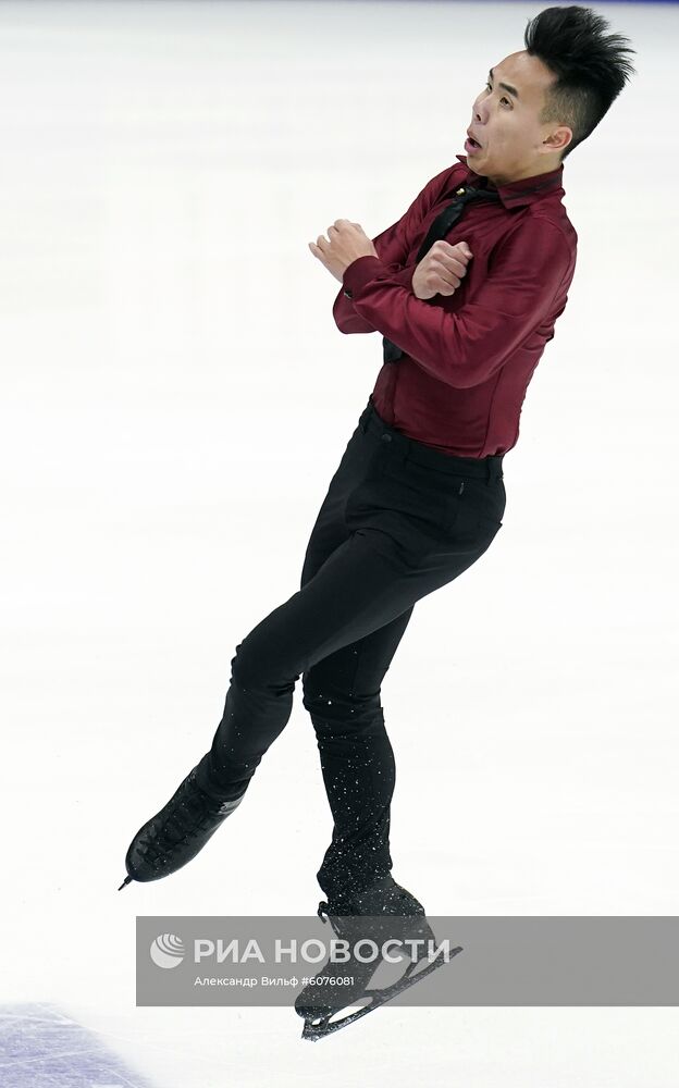 Фигурное катание. V этап Гран-при. Мужчины. Произвольная программа