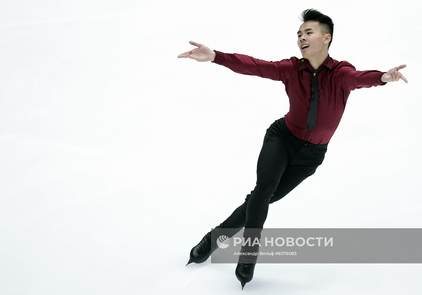 Фигурное катание. V этап Гран-при. Мужчины. Произвольная программа